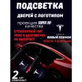 Подсветка дверей с логотипом для Tesla /Версия со стеклянным чипом (2шт.)