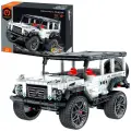 Конструктор iM.Master 5817 Белый внедорожник, инерционный, 434 детали