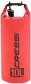 Гермомешок, герморюкзак, влагозащитная сумка CRESSI с лямкой DRY BAG объем 10 литров красный