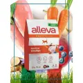 ALLEVA Полнорационный корм для взрослых кошек с курицей. 1,5 кг. х 4 шт.