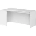 Угловой компьютерный стол SIMPLE SE-1600(L), левый угол, белый, 160х90х76 см
