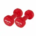 Гантели 2шт. 3 кг виниловые, красный, DB-101 Starfit
