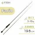 Спиннинг Fish Season Fario, штекерный, 2-секционный, 1,98 м