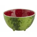 Салатник Bordallo Pinheiro Арбуз, округлый, керамика, 13 см