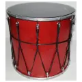 BK-14Kv Барабан кавказский 14 с веревкой, 34х35.6см, красный, Мастерская Бехтеревых