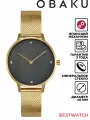 Наручные часы OBAKU, черный