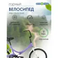 Складной велосипед Altair City 20, год 2022, цвет Фиолетовый-Серебристый, ростовка 14