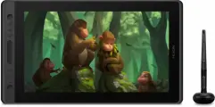 Интерактивный дисплей HUION KAMVAS Pro 16 Premium с подставкой, черный, графический планшет, высокая цветопередача