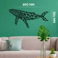 Деревянный интерьерный пазл Eco Wood Art Design Большой Кит