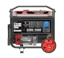 Бензиновый генератор Sunreka™ G5500X 5,5 кВт, ручной запуск, высокие пусковые токи, воздушное охлаждение.