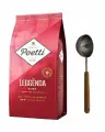 Кофе в зернах Poetti Legenda Ruby 100% арабика, 1 кг + ложка