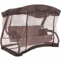 Чехол с москитной сеткой Garden Story для качелей 1470х2430х1800 Палермо Премиум, Палермо, Саванна арт. Ч431-МТ006, коричневый 