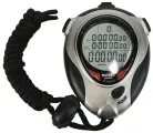 Секундомер профессиональный Torres Professional Stopwatch, арт. SW-100, 100 яч. пам, таймер, метроном, серо-черный