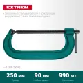 Струбцина G-образная EXTREM KRAFTOOL 250х90 мм, G-250