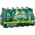 Минеральная вода Perrier газированная, со вкусом лимона, ПЭТ, 24 шт. по 0.5 л