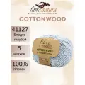 Пряжа Fibra Natura Cottonwood 41127 бледно-голубой (50г/105м, упаковка 5 мотков)