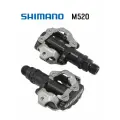 Педали для велосипеда контактные Shimano M520, SPD, без рамки, черные