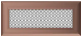 Решетка Kratki 11х24 оскар медная, вентиляционная