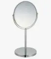 Зеркало косметическое Two Dolfins на ножке, D=17 см, 2-х стороннее с 3-х кратным увеличением