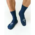 Неопреновые носки 3мм унисекс для водного спорта SARGAN Sport 1030/MBL Синий-Микс размер (38-39)