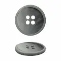 391387/4 40 Пуговица 40L (25 мм), 4 прокола, пластик (3903 серый матовый), 50 шт