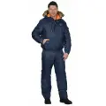 Рабочая куртка аляска мужская укороченная темно-синяя ткань Оксфорд р. 60-62/182-188 / Куртка рабочая мужская / Куртка рабочая