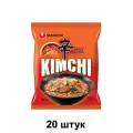 Nongshim Лапша быстрого приготовления Шин Рамен Кимчи, 120 г, 20 шт