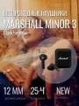 Беспроводные наушники Marshall Minor 3, Black/черные , беспроводные