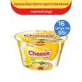 Лапша для варки Доширак Cheese Ramen, в чашке, 16 шт по 95 г