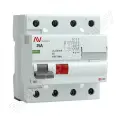 Устройство защитного отключения EKF, DV, 4P, 25А/ 30мА, AC, AVERES, SQ rccb-4-25-30-ac-av