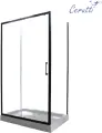 Душевое ограждение Cerutti SPA GLORIA120B (7723), 80х120 см, без поддона