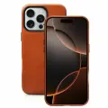 Кожаный чехол с Magsafe iCarer Oil Wax для iPhone 16 Pro Max, Retro Brown