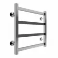 Полотенцесушитель водяной TERMINUS (Терминус) Ното П4 500х500 мм, нижнее подключение, сверхпрочная пищевая нержавеющая сталь, технология защиты от электрокоррозии