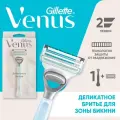 Venus Бритвенный станок Satin care для ухода за кожей в зоне бикини, с 1 сменным лезвием в комплекте