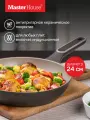 Сковорода 24 см керамическое антипригарное покрытие индукция