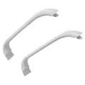 Ручка двери холодильника BOSCH 369542 (белые, комплект 2 штуки) 369547