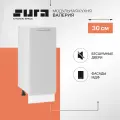 Кухонный шкаф модуль напольный тумба Сурская мебель Валерия 30x47,8x81,6 см с 1 створкой