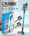 Беспроводной пылесос CRONIER CR-M18 для дома / Бытовой пылесос для сухой уборки, 2000 Вт