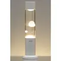 Лава лампа ночник Amperia Tube Белая/Прозрачная (39 см) White
