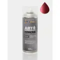 Краска PEUGEOT, код P9, ROUGE BABYLONE, автомобильная эмаль FixPaint Spray, 2 аэрозольных баллончика по 520 мл, 1-й и 2-й слой