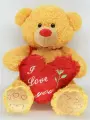 Медведь с сердцем большой 85 см.