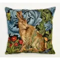 Подушка Декоративная Гобеленовая 45х45 Заяц У. Моррис