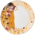 Тарелка обеденная 104-673 поцелуй (г. климт) 25,5 см, кремовая