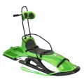 Двухместный снегокат KHW Snow Comfort, производство Германия, цвет светло-зеленый