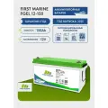 Тяговый аккумулятор First Marine MFGEL 12В, 150Ач, аккумулятор для лодки, мотора, 1 шт.
