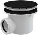 Alcadrain Сифон для душевого поддона A49Black AlcaPlast
