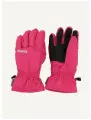 Перчатки Huppa для девочек, размер 004, фуксия