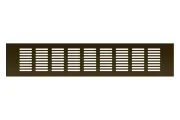 Благовест Вентиляционная решетка 80x400mm, 1 шт, бронза, 21-0002-703