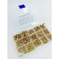Латунные термоплавкие встраиваемые гайки для 3D-печати / М2-М5, 460 штук