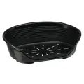 Лежак для собак и кошек Ferplast Siesta DeLuxe 2 49х36х17.5 см 49 см 36 см овальная черный 17.5 см